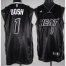 Miami Heat 1 Bosh Black White Name Jersey Cheap