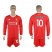Liverpool #10 Coutinho Home Long Sleeves Soccer Club Jersey