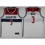 Mens Nike Washington Wizards #3 Bradley Beal White Association Edition NBA Swingman Jersey