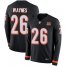Nike Cincinnati Bengals #26 Trae Waynes Black Team Color Mens Stitched NFL Limited Therma Long Sleeve Jersey