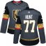 Adidas Vegas Golden Knights #77 Brad Hunt Grey Home Authentic Womens Stitched NHL Jersey
