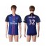 Paris Saint-Germain #32 David Luiz Home Soccer Club Jersey