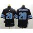 Nike Detroit Lions #20 Barry Sanders Black Alternate Mens Stitched NFL Elite Jersey