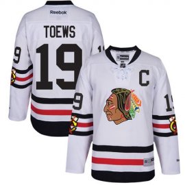 Chicago Blackhawks #19 Jonathan Toews White 2017 Winter Classic Stitched Youth NHL Jersey