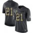 Nike Kansas City Chiefs #21 Bashaud Breeland Black Mens Stitched NFL Limited 2016 Salute To Service Jersey