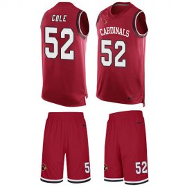Nike Arizona Cardinals #52 Mason Cole Red Team Color Mens Stitched NFL Limited Tank Top Suit Jersey