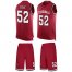 Nike Arizona Cardinals #52 Mason Cole Red Team Color Mens Stitched NFL Limited Tank Top Suit Jersey