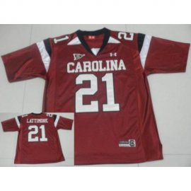 South Carolina Gamecocks 21 Marcus Lattimore Garnet NCAA Football Jersey