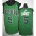 Boston Celtics 5 Kevin Garnett Green Revolution 30 NBA Jerseys Black Number Cheap