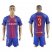 Barcelona #3 Pique Home Soccer Club Jersey