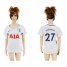 Womens Tottenham Hotspur #27 Wimmer Home Soccer Club Jersey