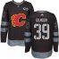 Adidas Calgary Flames #39 Doug Gilmour Black 1917-2017 100th Anniversary Stitched NHL Jersey