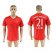 Bayern Munchen #21 Lahm Marine Environmental Protection Home Soccer Club Jersey