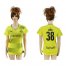 Womens Dortmund #38 Burki Home Soccer Club Jersey
