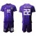 Germany #22 Ter Stegen Purple Goalkeeper Soccer Country Jersey