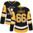 Adidas Pittsburgh Penguins #66 Mario Lemieux Black Home Authentic Womens Stitched NHL Jersey