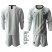 France Blank Grey Goalkeeper Long Sleeves Kid Soccer Country Jersey