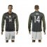 Germany #14 Can Away Long Sleeves Soccer Country Jersey