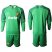 Valencia Blank Green Goalkeeper Long Sleeves Soccer Club Jersey