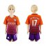 Manchester City #17 De Bruyne Sec Away Kid Soccer Club Jersey