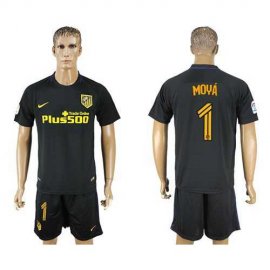 Atletico Madrid #1 Moya Away Soccer Club Jersey