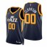 Nike Utah Jazz #00 Jordan Clarkson Navy Mens 2021-22 NBA 75th Anniversary Diamond Swingman Jersey – Icon Edition Mens