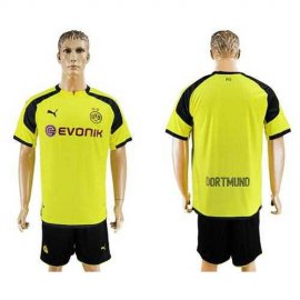 Dortmund Blank European Away Soccer Club Jersey