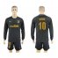 Atletico Madrid #10 Oliver Away Long Sleeves Soccer Club Jersey