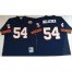Mitchell&Ness Chicago Bears #54 Brian Urlacher Blue Big No. Throwback Stitched NFL Jersey