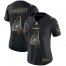 Nike Dallas Cowboys #4 Dak Prescott Black/Gold Womens Stitched NFL Vapor Untouchable Limited Jersey