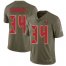 Nike Tampa Bay Buccaneers #34 Mike Edwards Olive Mens Stitched NFL Limited 2017 Salute To Service Jersey
