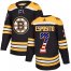 Adidas Boston Bruins #7 Phil Esposito Black Home Authentic USA Flag Stitched NHL Jersey
