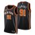 New York New York Knicks #91 Luka Samanic Mens Nike Black 2021/22 Swingman NBA Jersey – City Edition Mens