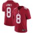 Nike New York Giants #8 Daniel Jones Red Mens Stitched NFL Limited Inverted Legend Jersey