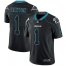 Nike Carolina Panthers #1 Cam Newton Lights Out Black Mens Stitched NFL Limited Rush Jersey