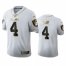 Las Vegas Raiders #4 Derek Carr Mens Nike White Golden Edition Vapor Limited NFL 100 Jersey