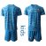 Mexico Blank Blue Goalkeeper Kid Soccer Country Jersey