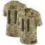 Nike Atlanta Falcons #11 Julio Jones Camo Youth Stitched NFL Limited 2018 Salute to Service Jersey
