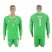 Germany #1 Neuer Green Goalkeeper Long Sleeves Soccer Country Jersey