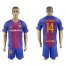 Barcelona #14 Mascherano Home Soccer Club Jersey