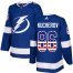 Adidas Tampa Bay Lightning #86 Nikita Kucherov Blue Home Authentic USA Flag Stitched NHL Jersey