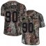 Nike Detroit Lions #90 Trey Flowers Camo Mens Stitched NFL Limited Rush Realtree Jersey