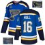Adidas St. Louis Blues #16 Brett Hull Blue Home Authentic Fashion Gold Stanley Cup Champions Stitched NHL Jersey