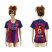 Womens Barcelona #6 Xavi Home Soccer Club Jersey