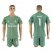 Real Madrid #1 Navas Green Goalkeeper Soccer Club Jersey