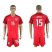USA #15 Orozco Away Soccer Country Jersey