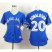 Toronto Blue Jays #20 Josh Donaldson Blue Alternate Womens Stitched MLB Jersey