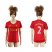 Womens Liverpool #2 Johnson Red Home Soccer Club Jersey