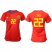 Womens Spain #22 Isco Red Home Soccer Country Jersey