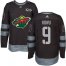 Adidas Minnesota Wild #9 Mikko Koivu Black 1917-2017 100th Anniversary Stitched NHL Jersey